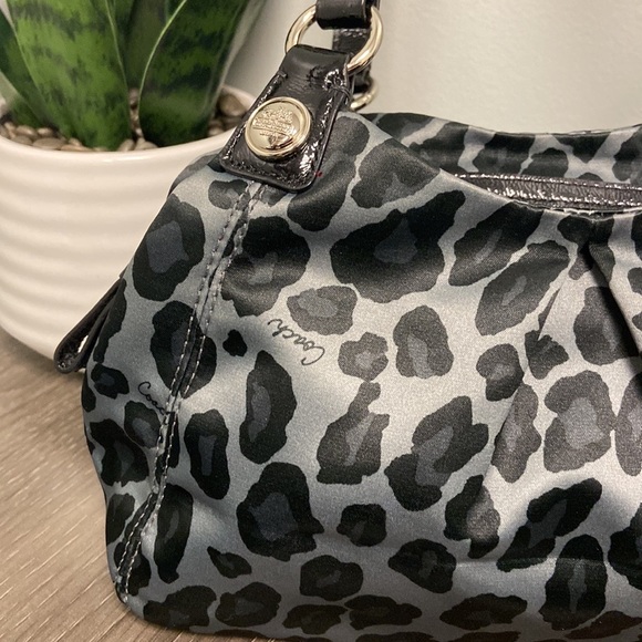 Leopard Print Mini Coach Bag - Picture 4 of 16